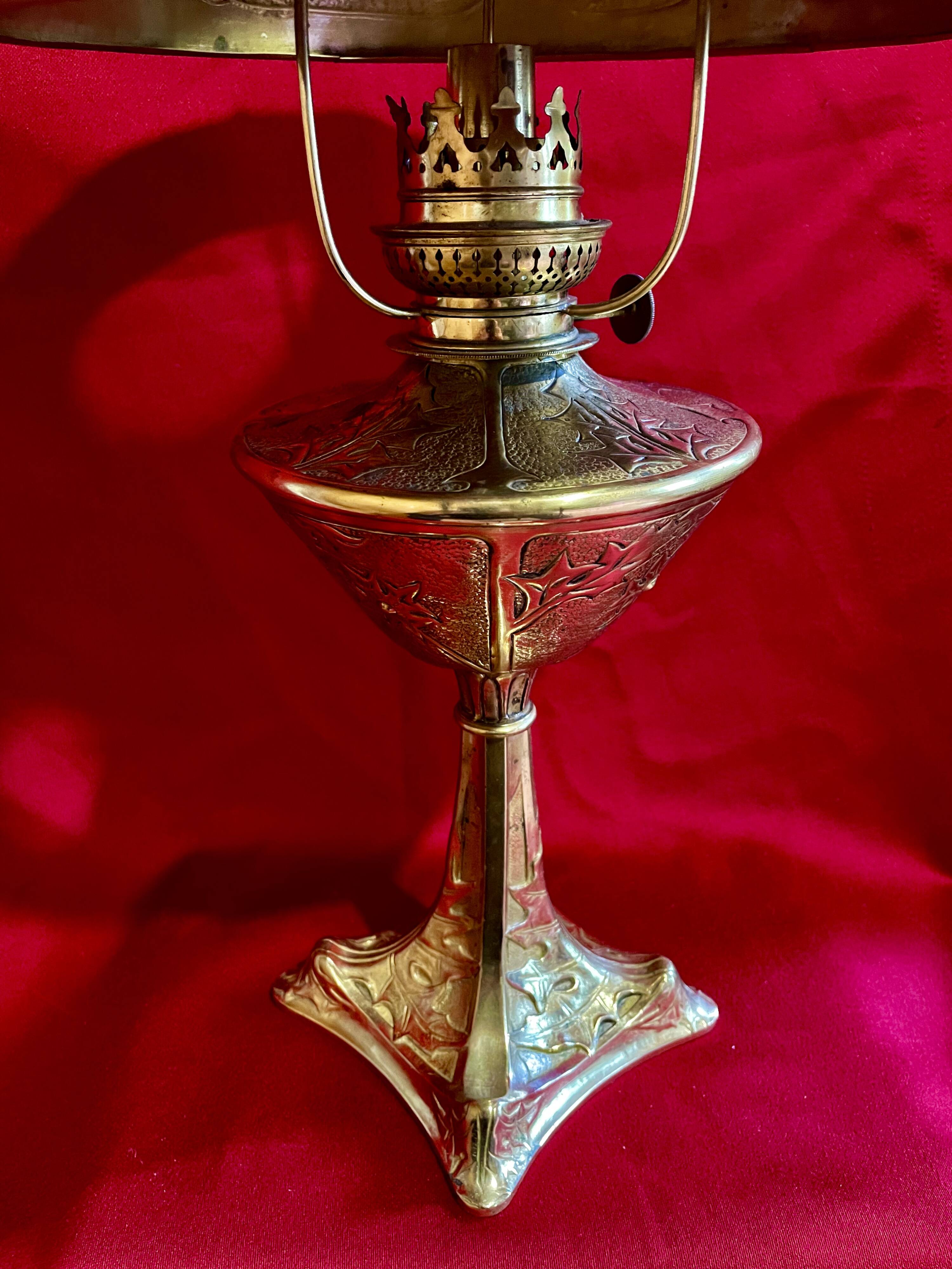 Art Deco oil lamp 19th century