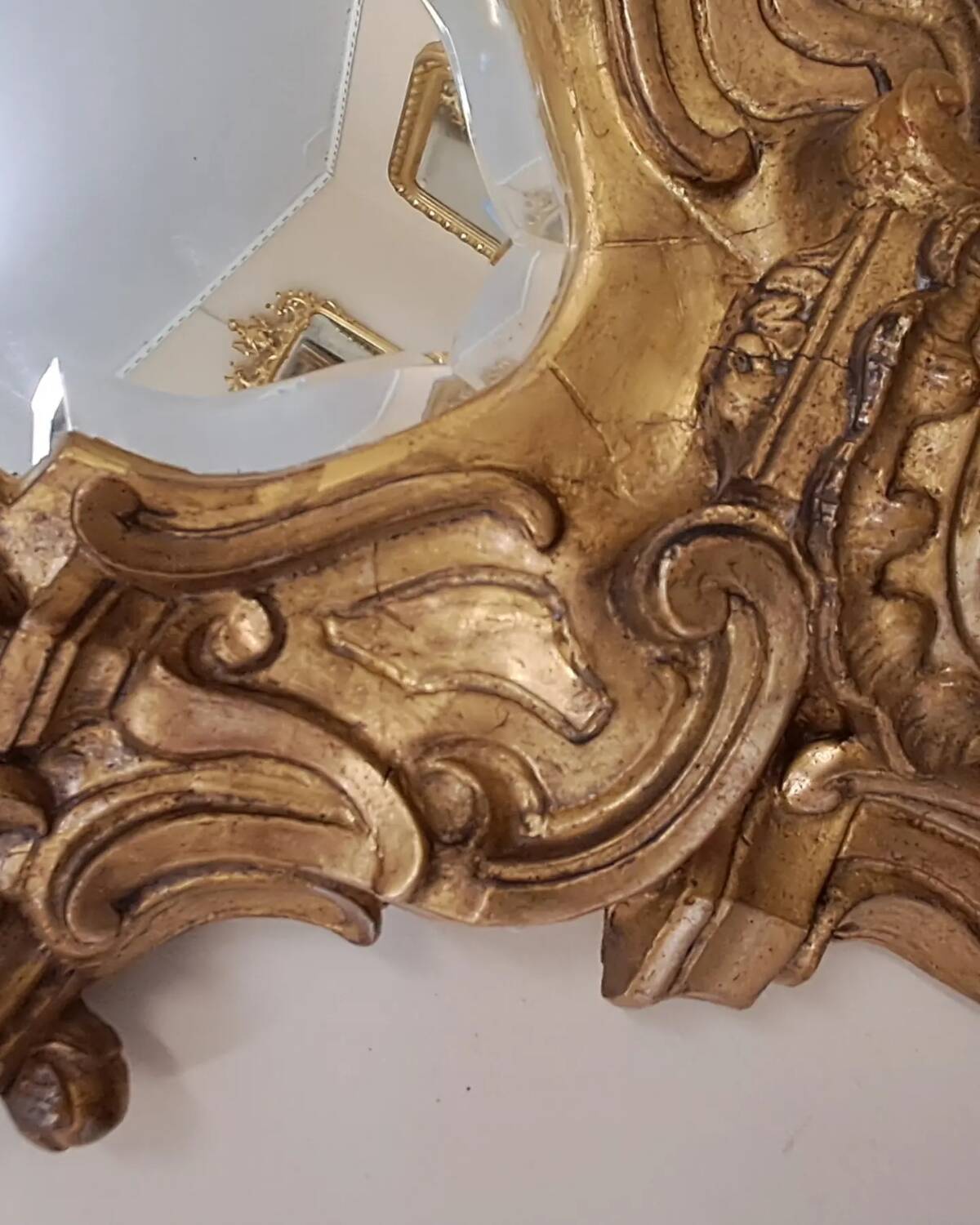 Miroir tabernacle XIX 81 x 65