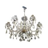 Bohemian crystal chandelier