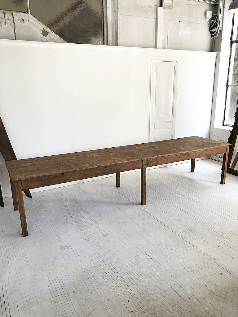 Pine farm table 4m