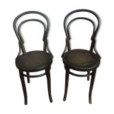 Pair of chairs Mundus and J & J Kohn, 20-30 years