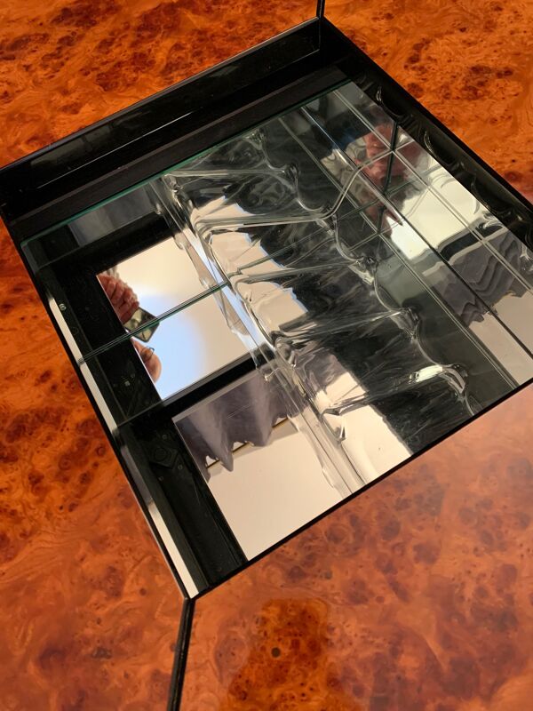 Table basse de paul michel France années 1970