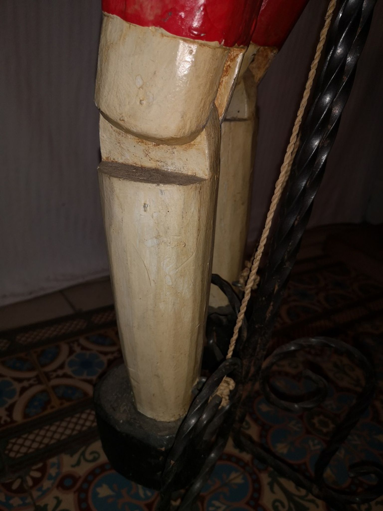 Pantin Pinocchio bois tendre 1970
