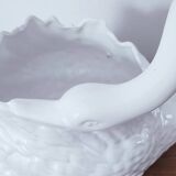 White Swan Vase