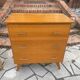 Vintage chest of drawers with compass feet