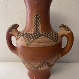 Jar Algeria, limestone and aluminum twentieth century
