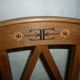 Set chair with small marquetry