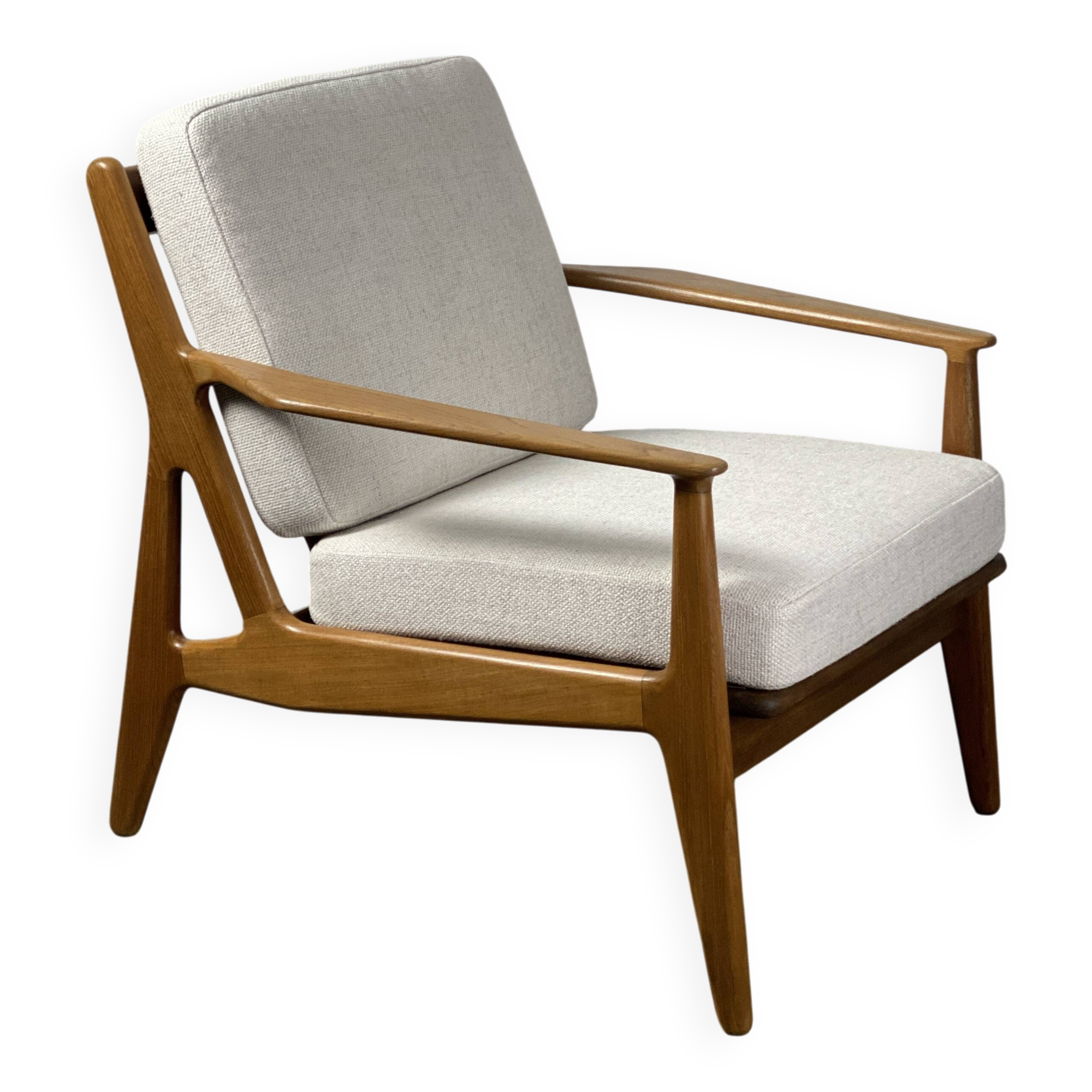 Lounge Chair Arne Vodder – Model No. 6 – Teak – Denmark, 1960s