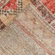 3x10 Red Brown Tribal Pattern Vintage Runner Rug, 78x305Cm