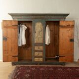 Antique wardrobe from the 19th century