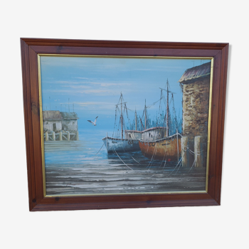 Tableau marine vintage