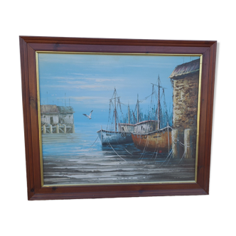 Tableau marine vintage