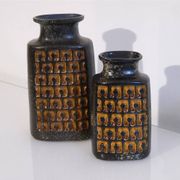 Paire de vases en ceramique west gemany 1970