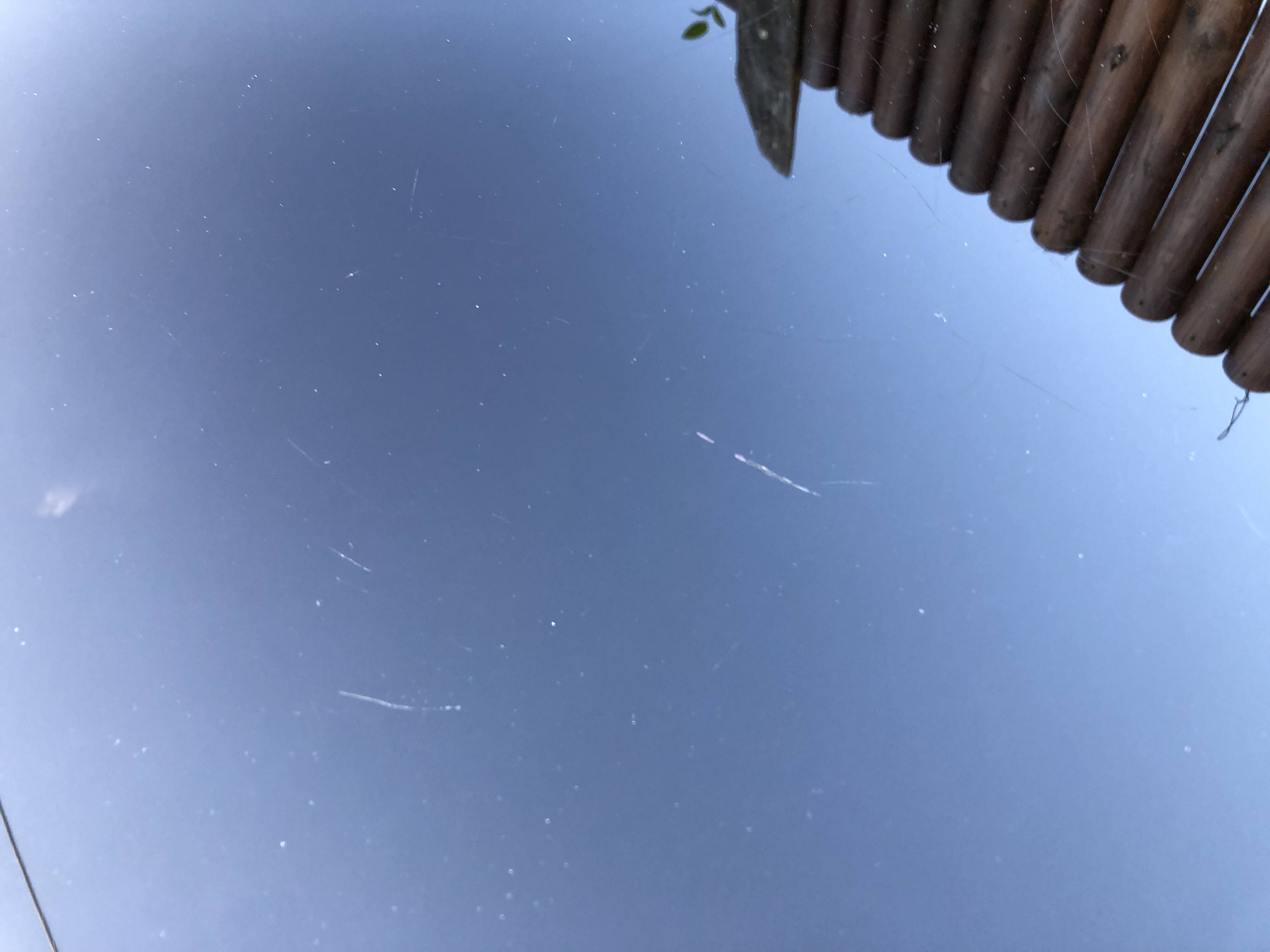 Vintage marble and smoked glass coffee table.