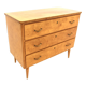 Commode scandinave en bouleau Suède 1940