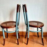 Three bentwood bistro chairs, circa 1950