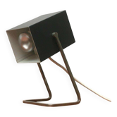 Lampe de table cubique allemande des années 50 par Kaiser Idell Leuchten.