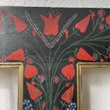 Moldavian bench 1968 polychrome