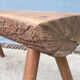 Banc bois de ferme rustique