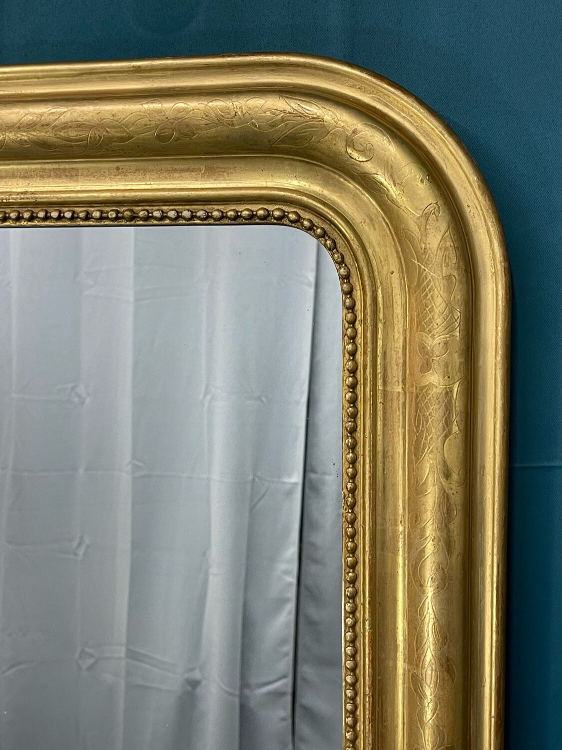 Mirror 119x88 old era Louis-Philippe 1840