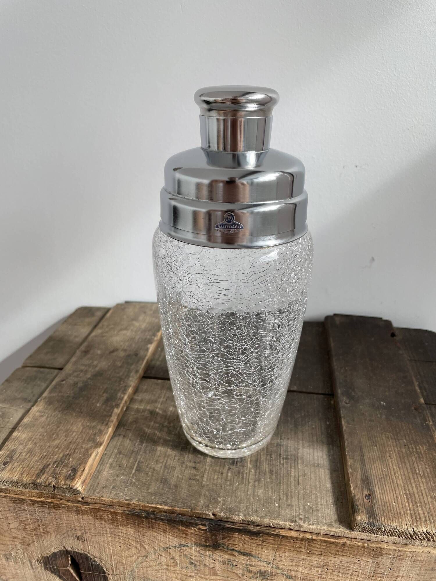 DeMeyere Inalterable Crystal Shaker - Crystal Martini Shaker Ice Bucket - Belgium