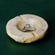 Alabaster ashtray by Romano Bianchi, Italy, circa 1970s