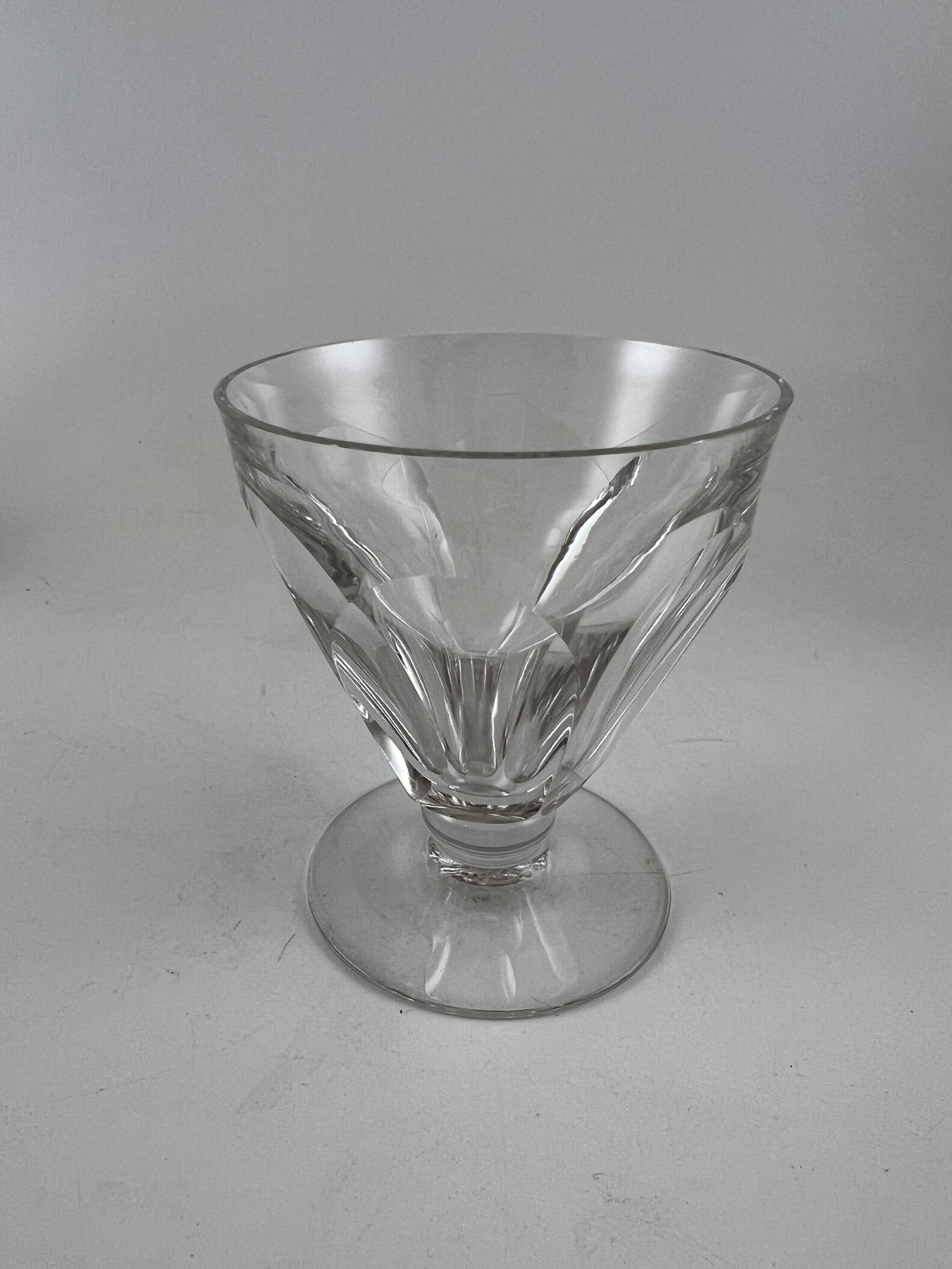6 Baccarat Talleyrand wine glasses