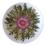 Hand-painted porcelain salad bowl