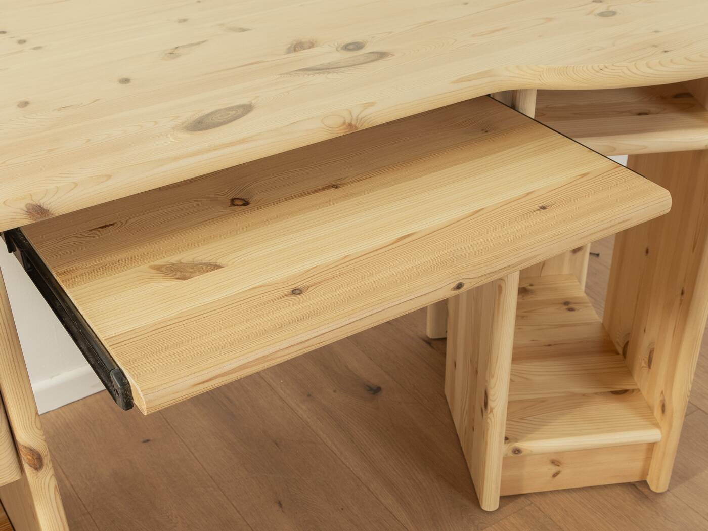 Solid wood desk from the 1980s