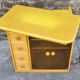 Furniture, HI FI, TV, vintage, Exodia, wood and rattan, 80s