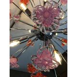 Lustre en verre de Murano