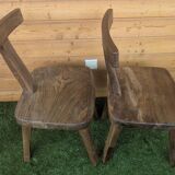 Set of two brutalise chairs