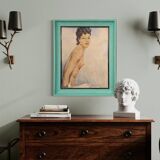 French woman nude painting