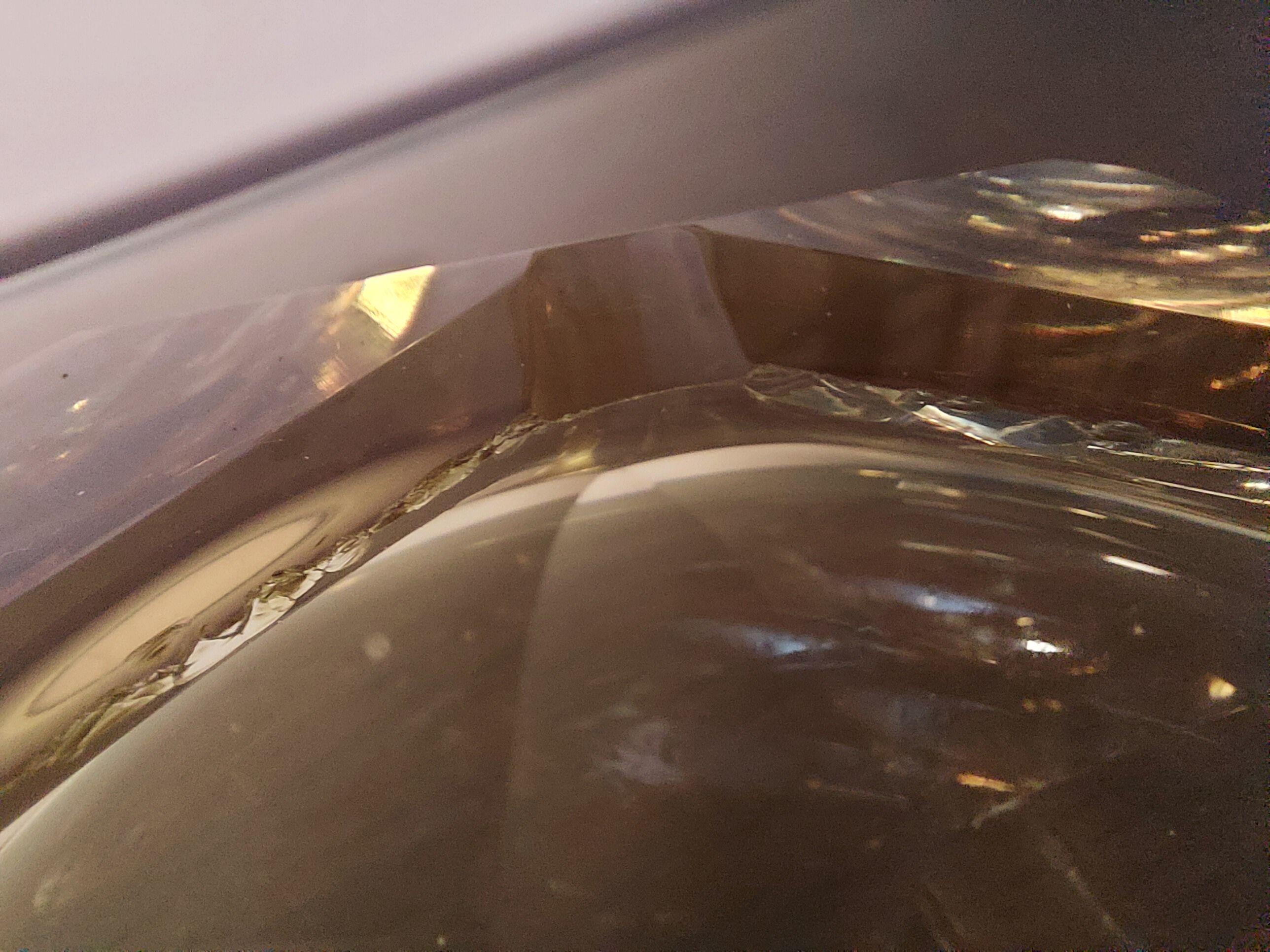 Design glass ashtray