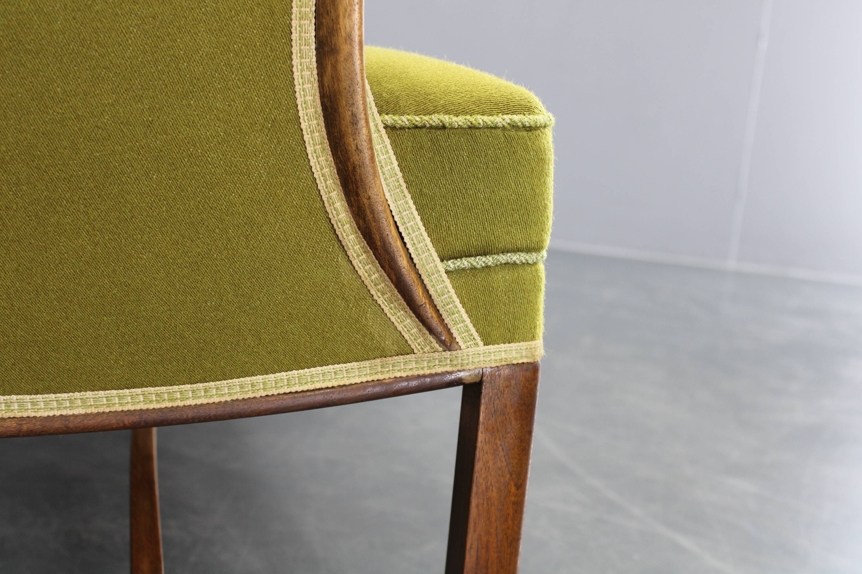 1950s Danish 2-seater sofa by Frits Henningsen