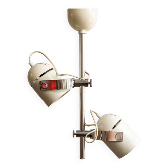 Space Age Hanging Lamp Combi Lux by Stanislav Indra for Lidokov Boskovice, 1970s