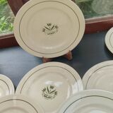 12 Terre de Fer Marmoz flat plates