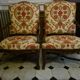 Pair of armchairs regence style nineteenth
