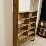 Antique pharmacy shelf