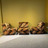 Mid Century Modular Sofa, Italy, 1970's(3pcs)