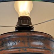 Vintage Fat Lava Ceramic Floor Lamp from Jasba, West-Germany, 1970s