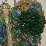 Chandelier in Italian glass paste Murano art deco