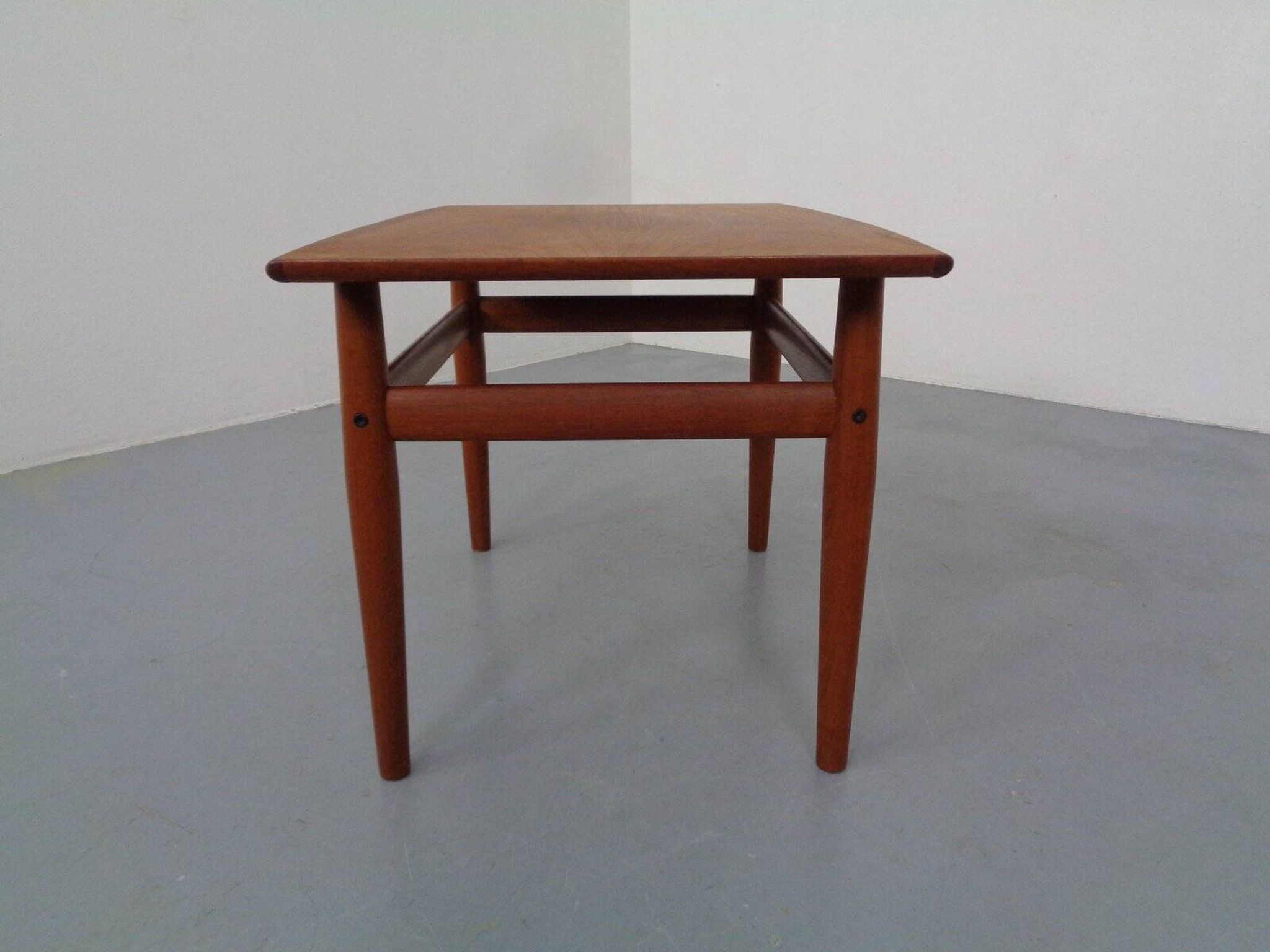 Danish Teak Side Table by Grete Jalk for Glostrup, 1960s