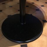 Table round tray in solid wood