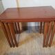Scandinavian vintage gigognes tables
