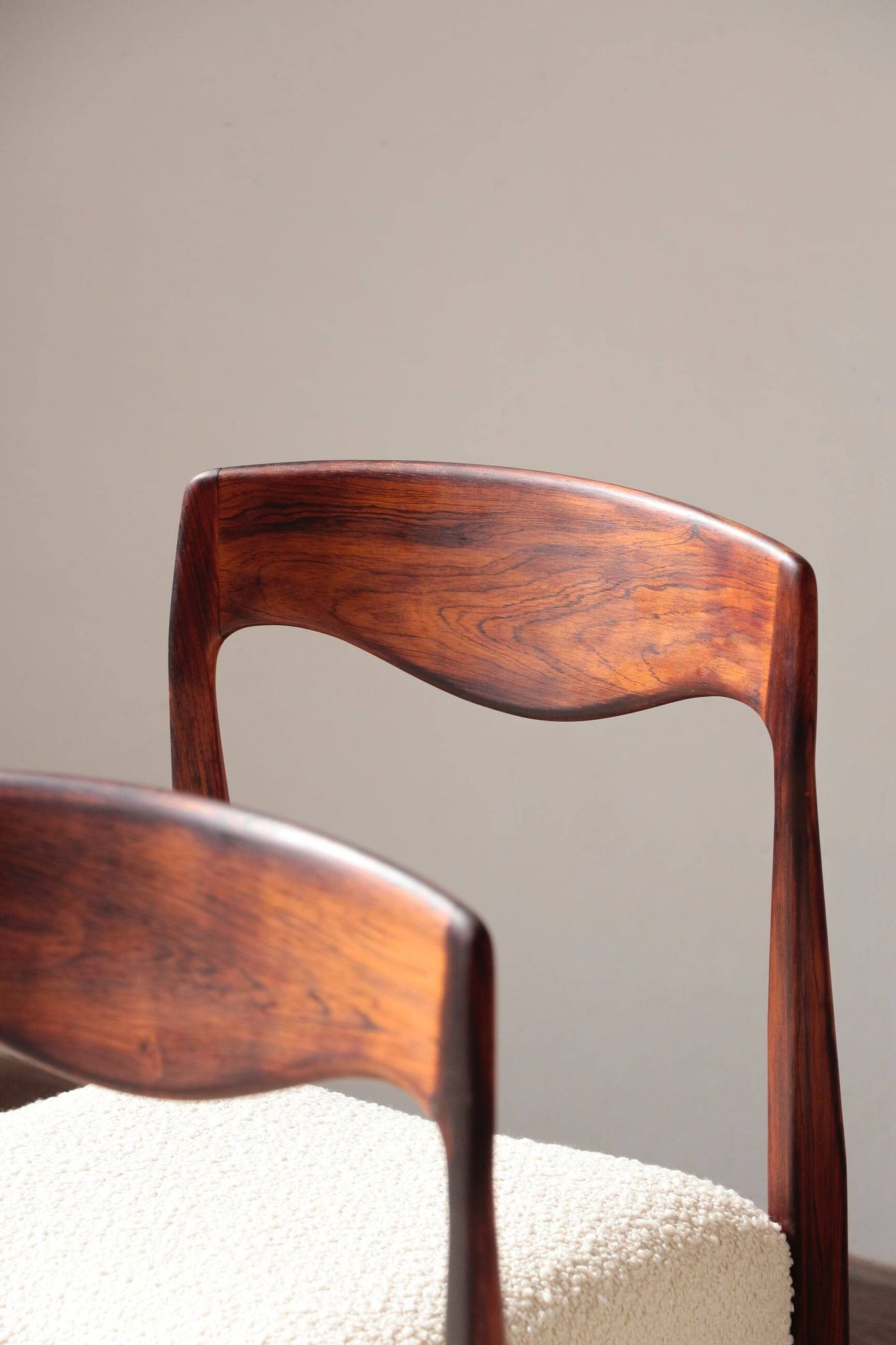 Set of 4 Scandinavian rosewood chairs – Otto Møller style | Vintage