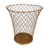 Brass paper basket