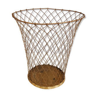 Brass paper basket