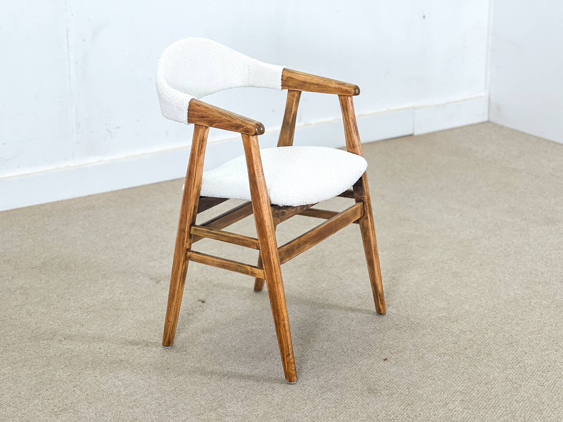 Danish dining chairs (new upholstery)