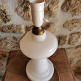 Vintage scandinavian opaline lamp